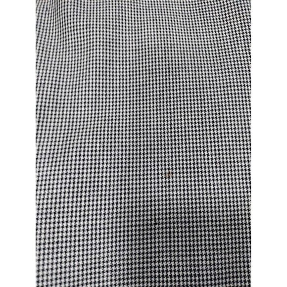 VTG Missoni Wool Long Sleeve Houndstooth Double Breasted Blazer White/Black 38 M - Picture 9 of 16